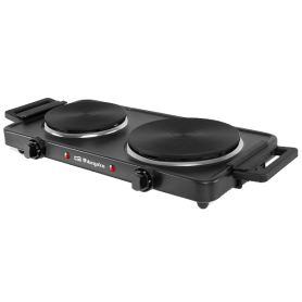 PLACA ELÉTRICA 2 DISCOS ORBEGOZO - PE 2855 PRETA