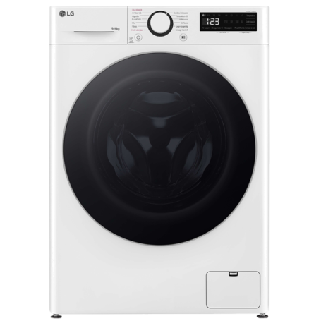 MÁQUINA DE LAVAR E SECAR ROUPA LG - F4DR509S1W