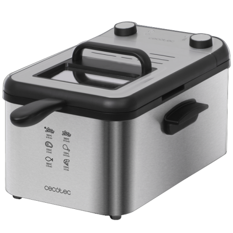 FRITADEIRA CECOTEC - CLEANFRY INFINITY 3000 FULL INOX