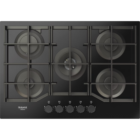 Placa Hotpoint HAGS 72F/BK 1 Placa Hotpoint HAGS 72F/BK 1