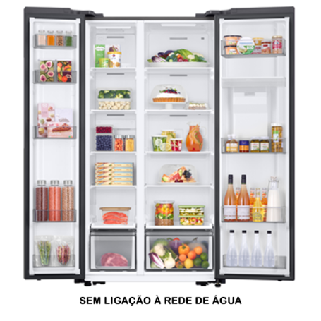 FRIGORÍFICO SIDE BY SIDE SAMSUNG - RS57DG410EM9EF