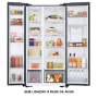 FRIGORÍFICO SIDE BY SIDE SAMSUNG - RS57DG410EM9EF