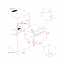 FORNO VAPOR ENCASTRAR TEKA - HLC 847 SC BK SS